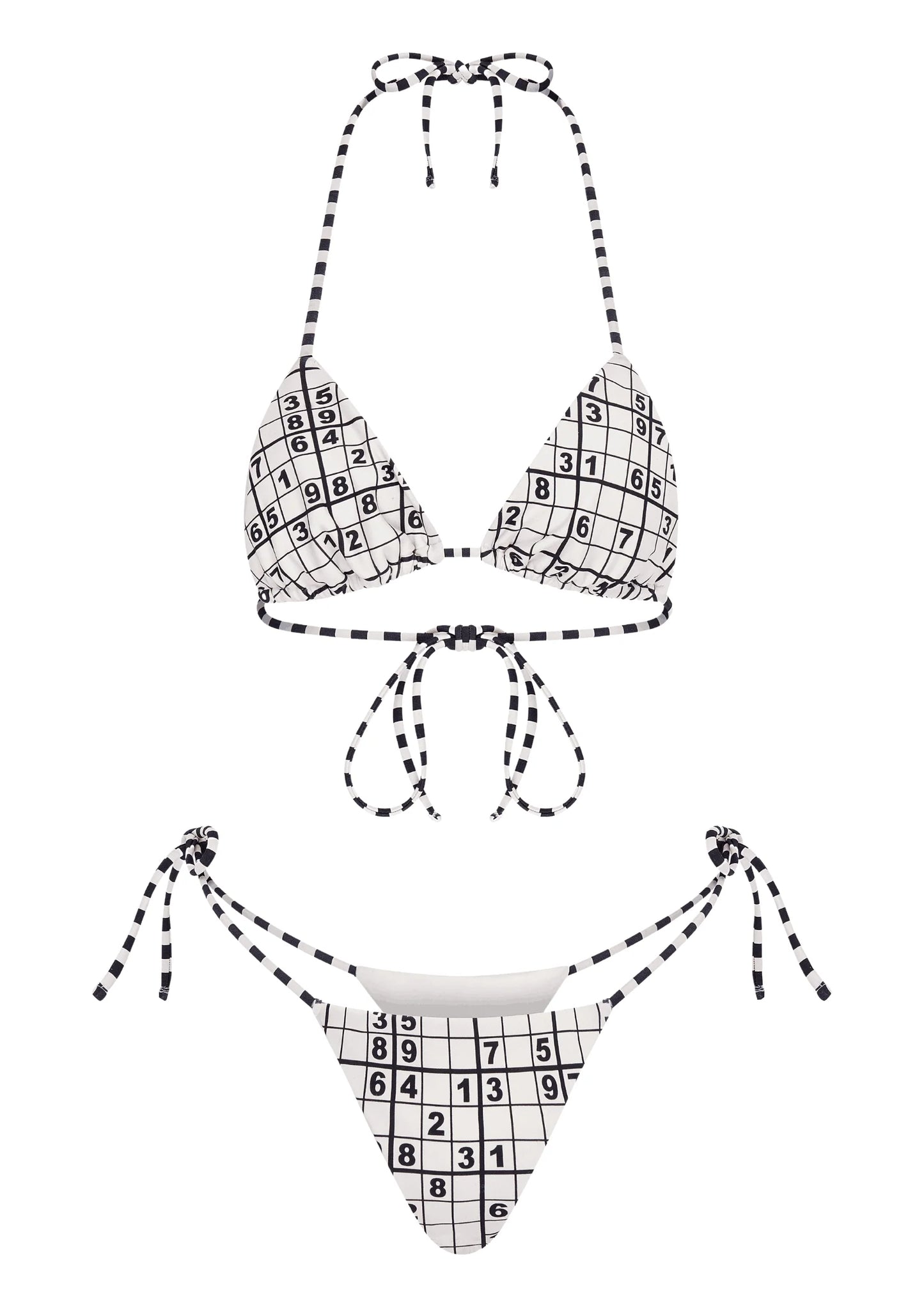 REMPLIS-MOI EN BIKINI EN SUDOKU IMPRIMÉ