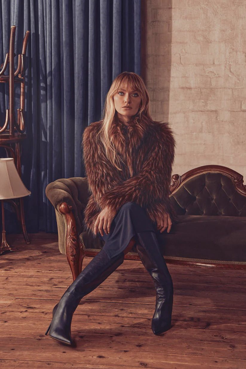 Veste en fourrure délicieuse