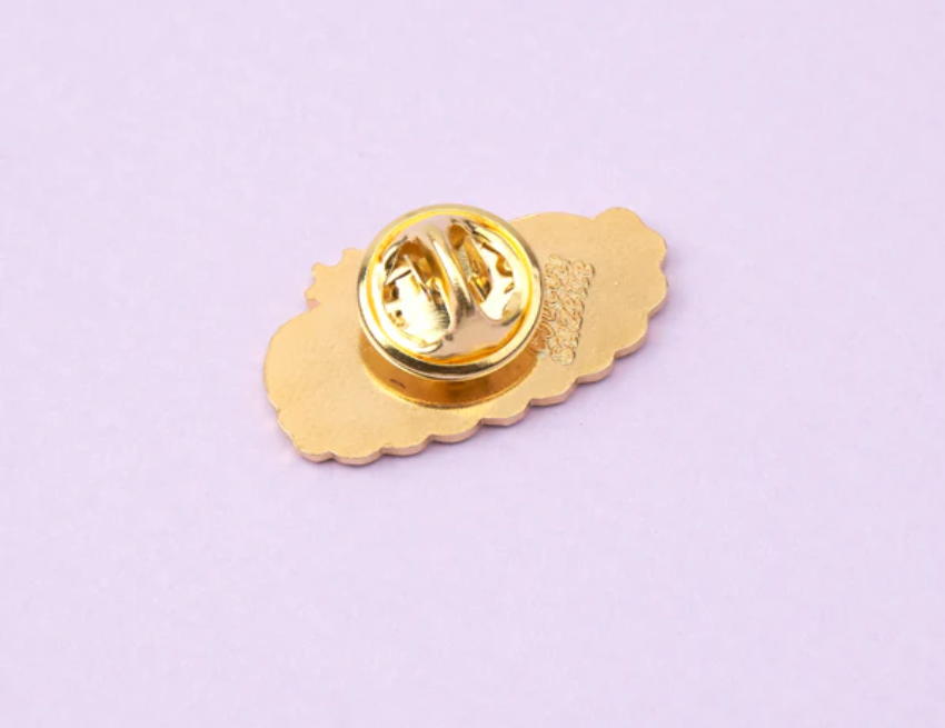 Christmas Log Cake Pin