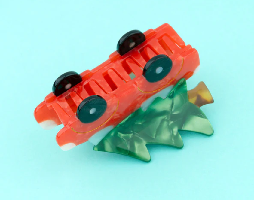 Christmas Car Hair Claw