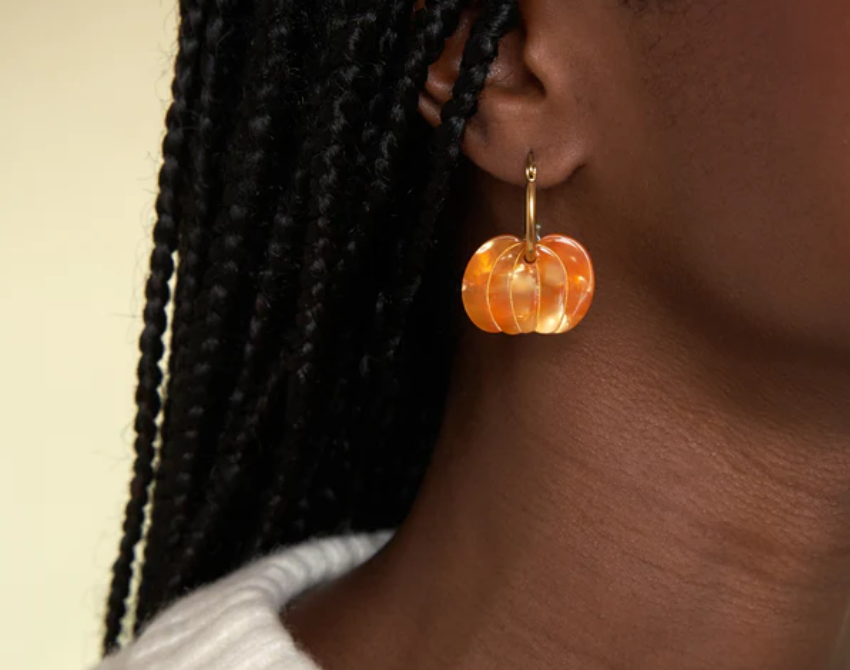 Pumpkin Earrings