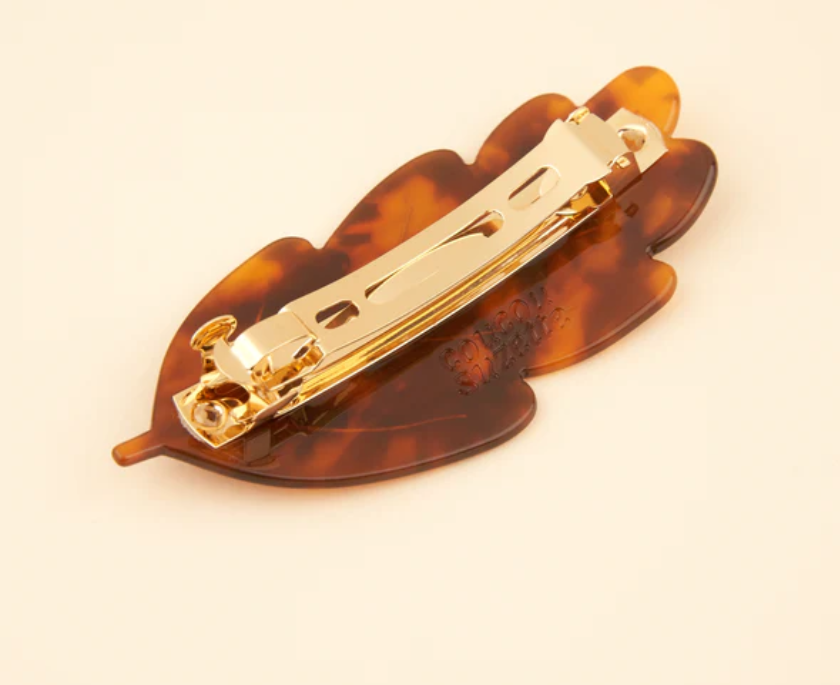 Leaf French Barrette