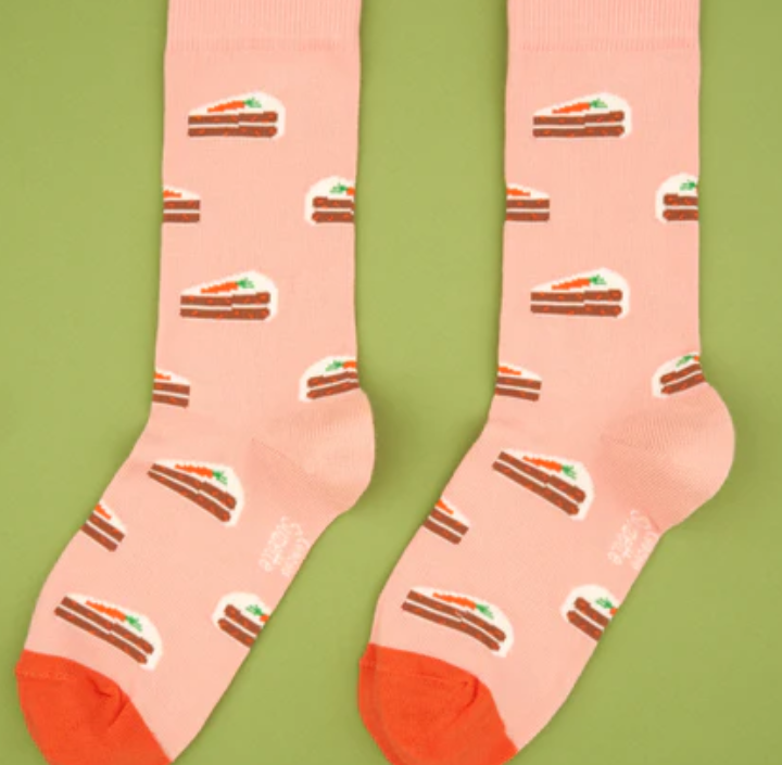 Carrot Cake Socks