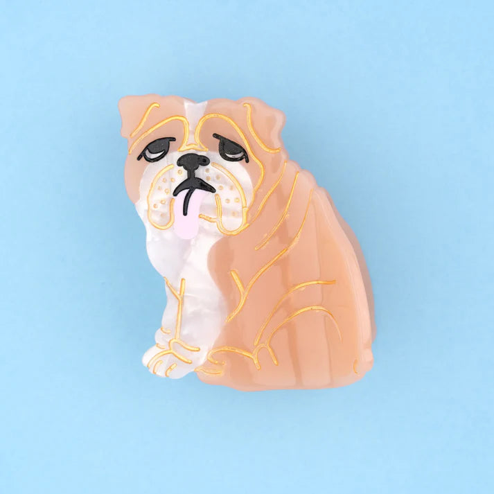 Pince à cheveux Bouledogue Anglais