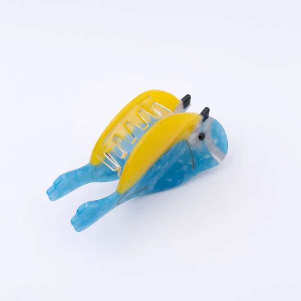 Blue Tit Mini Hair Claw