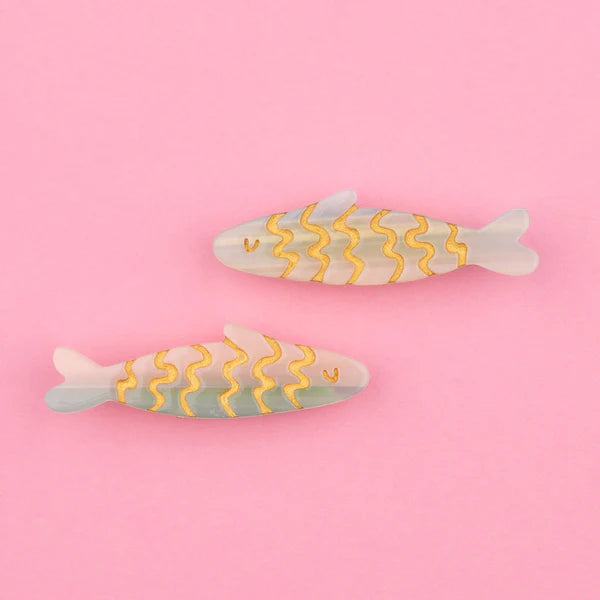 Sardines Hair Clip Set
