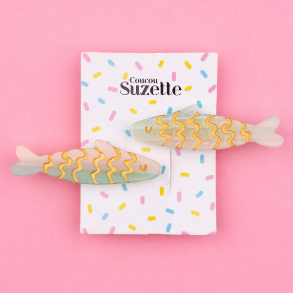 Sardines Hair Clip Set