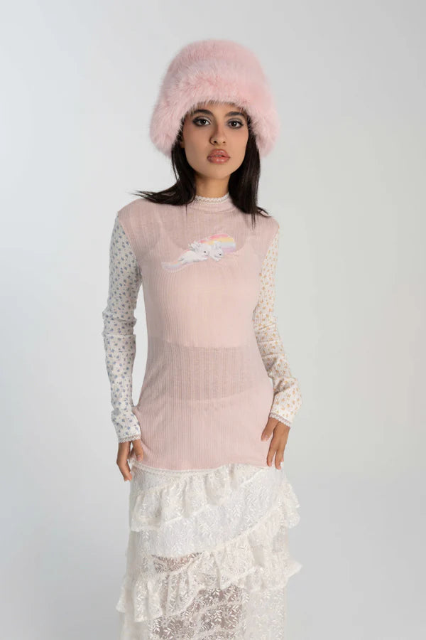 Sofina Pointelle Top
