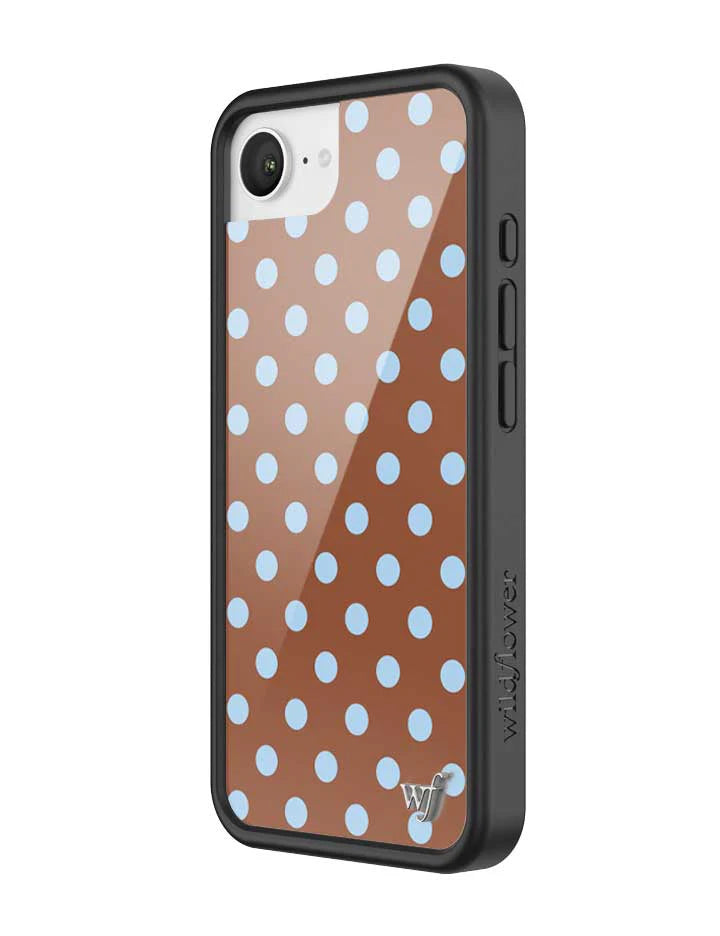 Polka Dot | Brown and Blue
