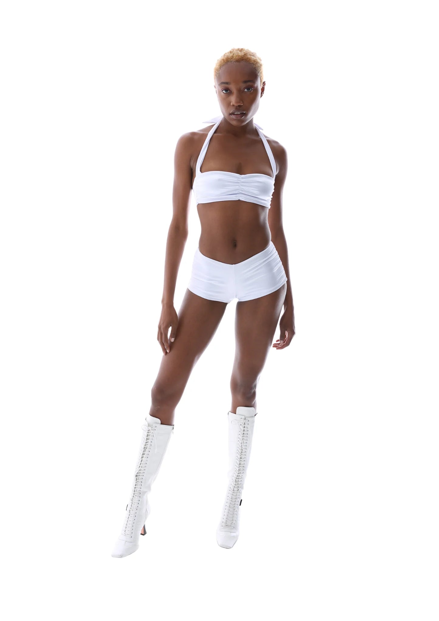 HAUT DE BIKINI BLANC NACRÉ