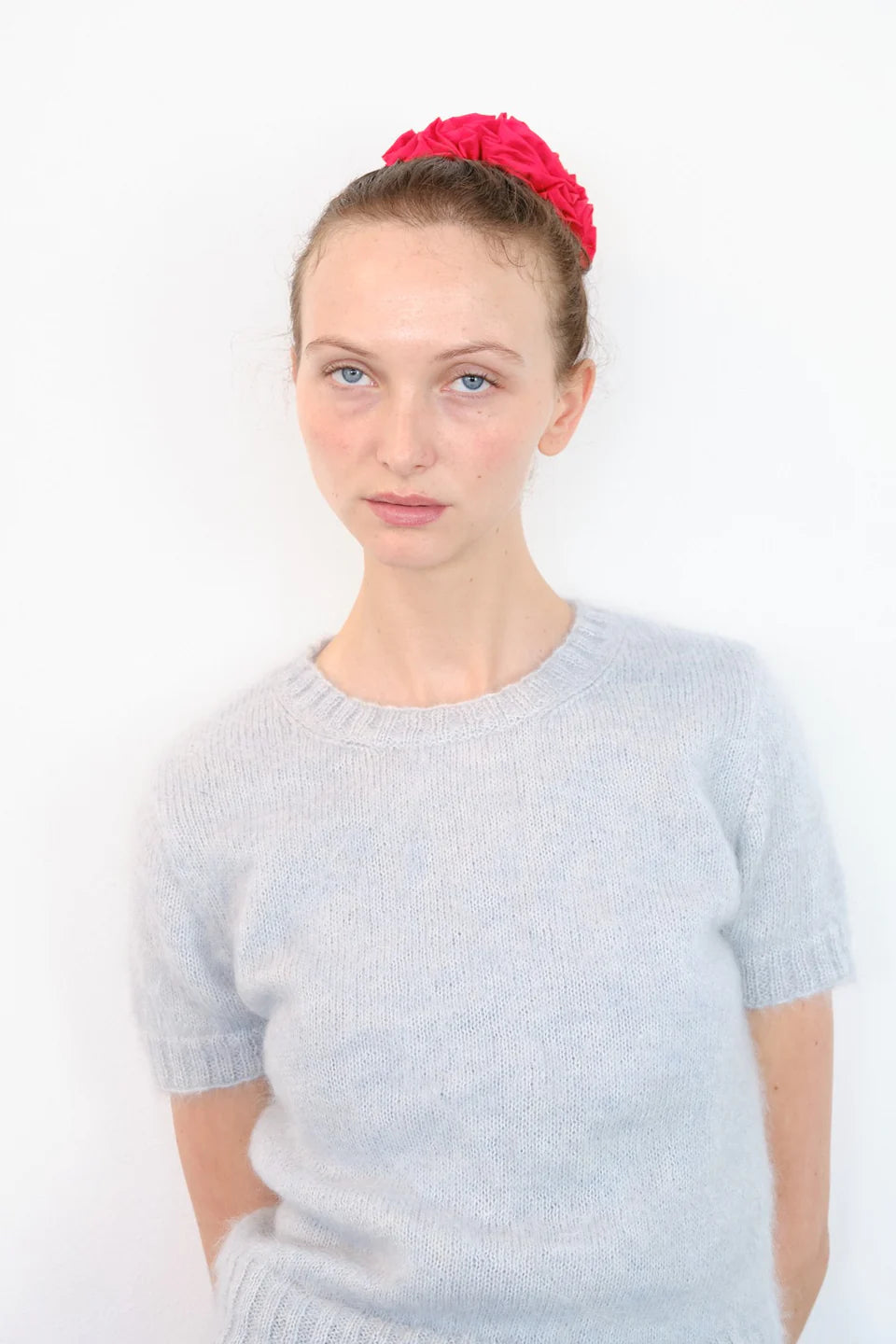 Bébé Grand-Mère Nager Rouge