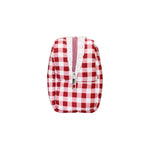 Gingham Pouch in Cherry Kiss