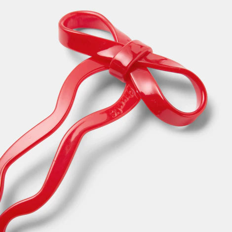 Bow Hairpinin Small Cherry