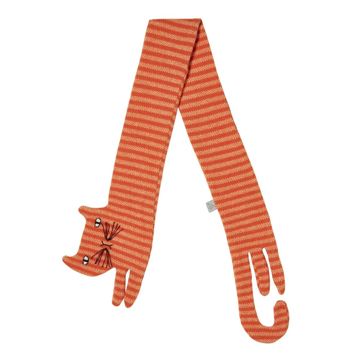 Ginge Cat Scarf - Orange