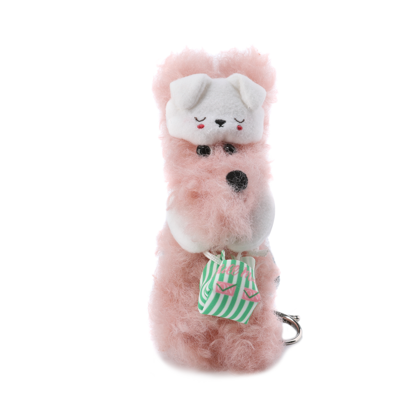 SFSG Pink scribbled puppy on holiday