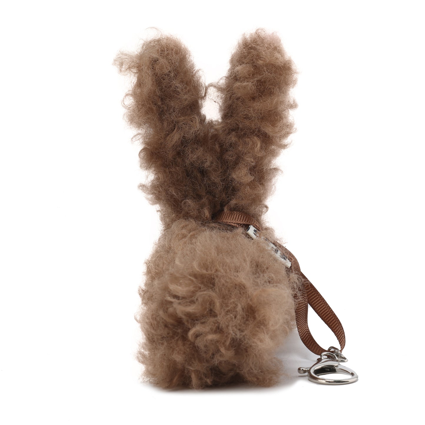 Pendentif chiot griffonné marron SFSG
