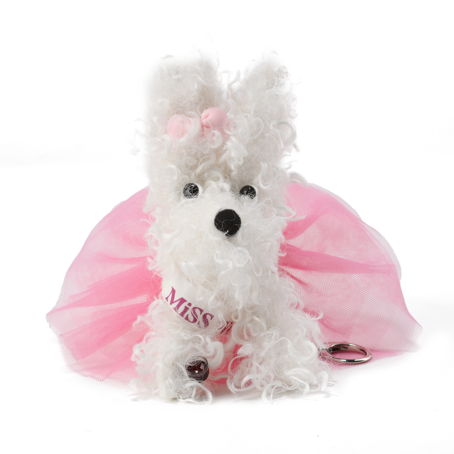 Chiot griffonné Miss Monde blanche SFSG