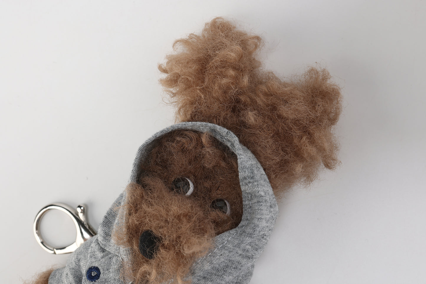 Chiot scribble marron SFSG en vêtements de yoga gris