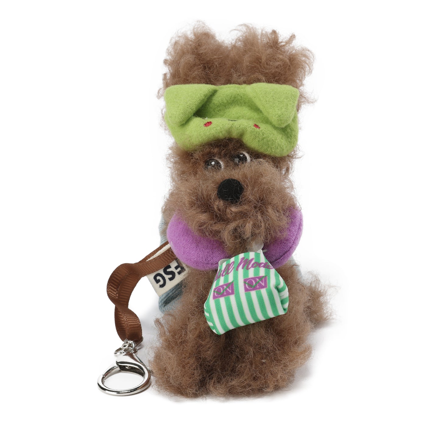 Chiot griffonné marron SFSG en vacances