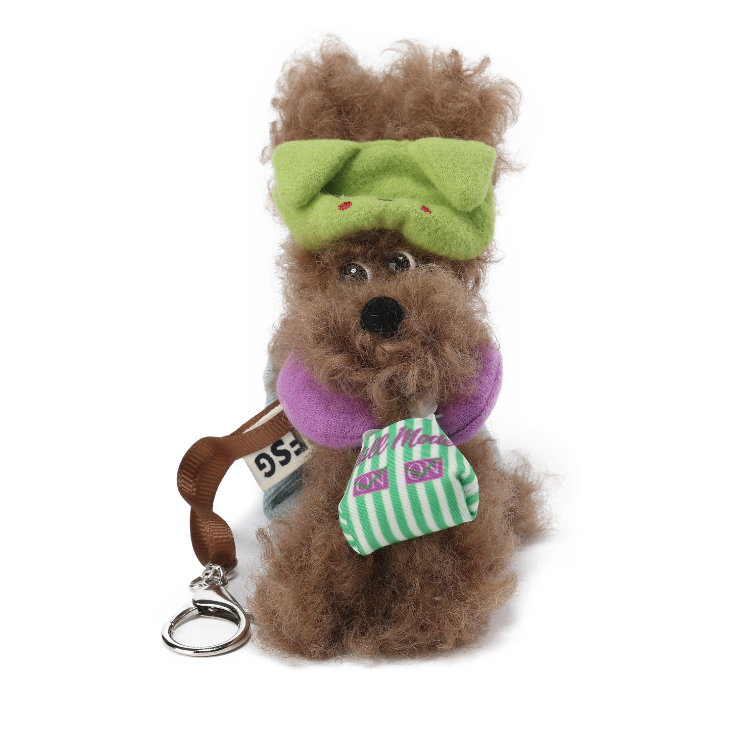 Chiot griffonné marron SFSG en vacances