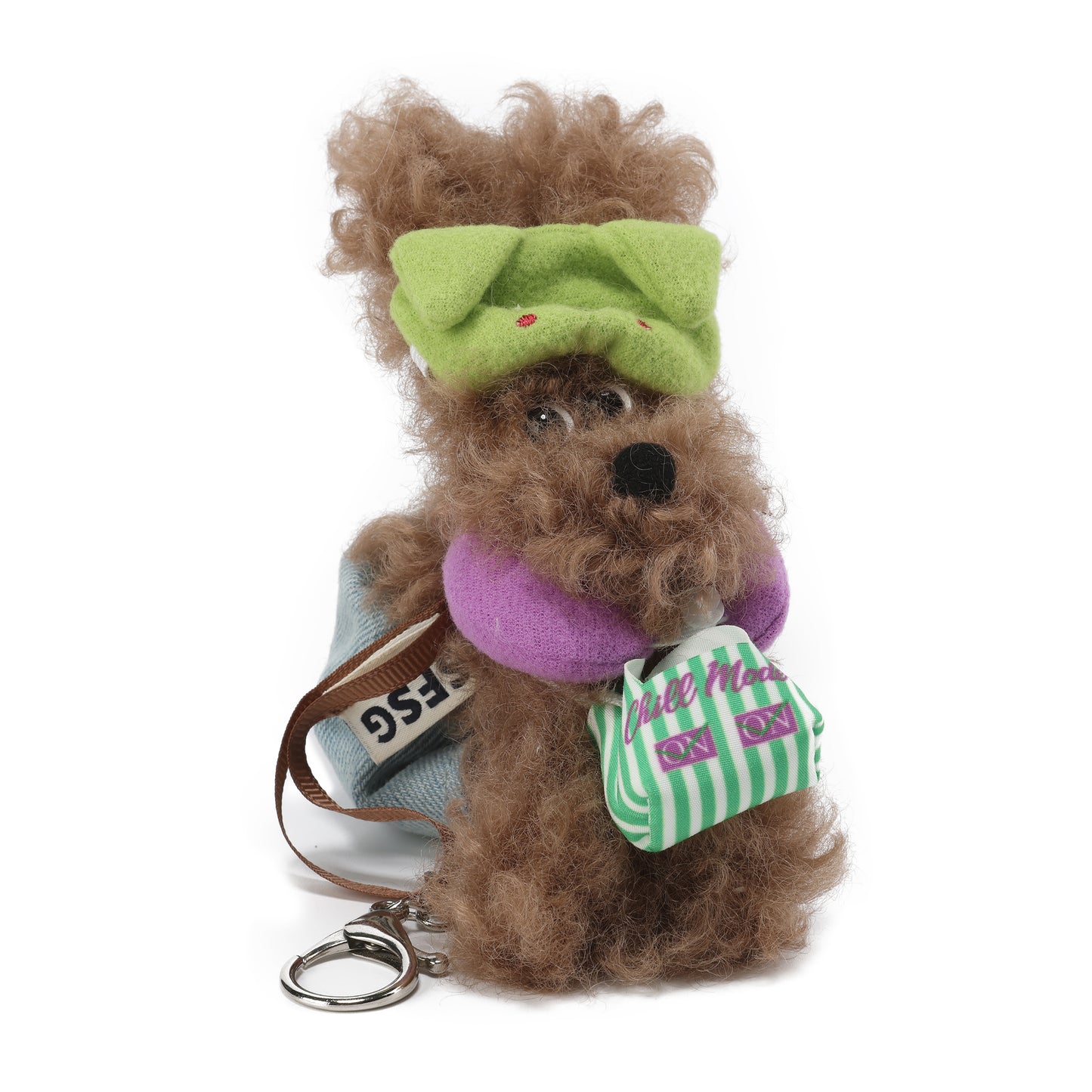Chiot griffonné marron SFSG en vacances