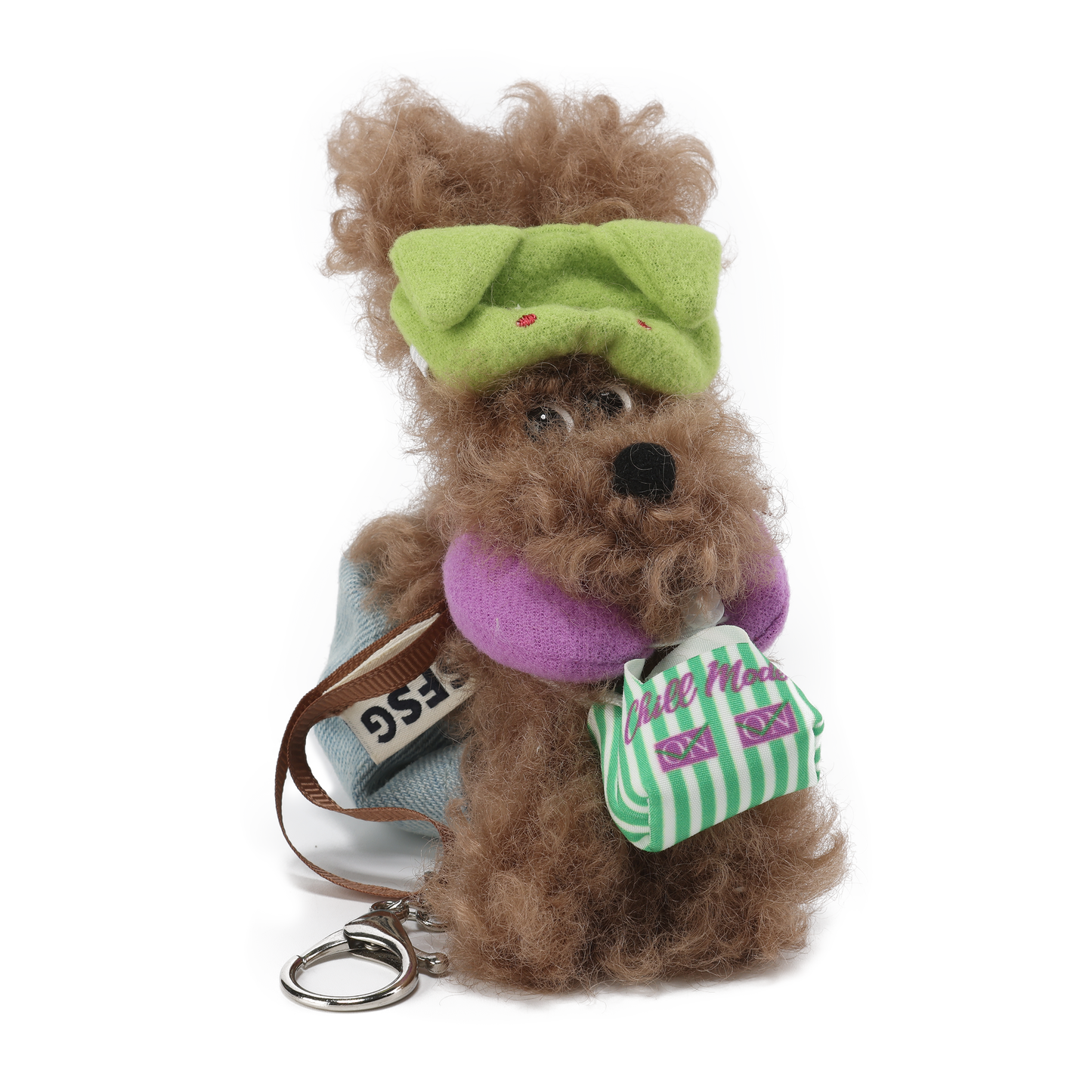 Chiot griffonné marron SFSG en vacances