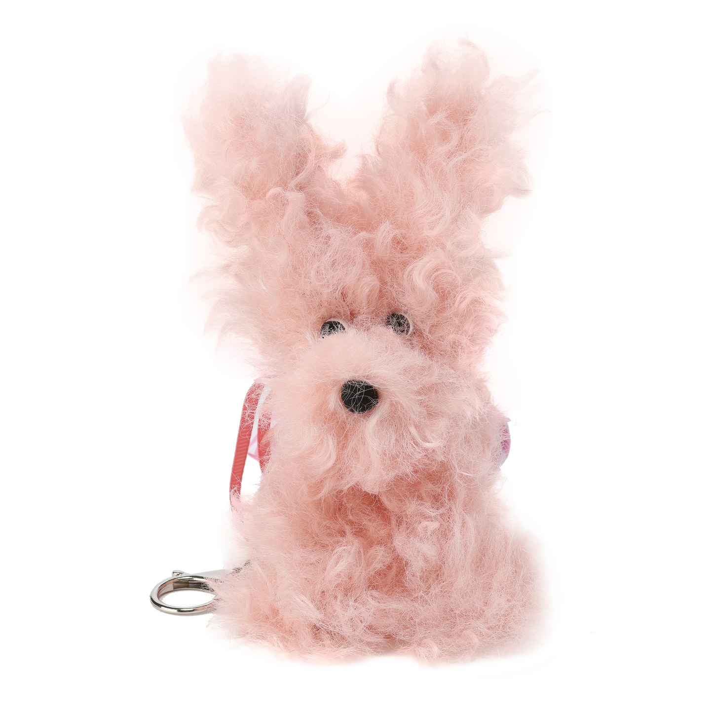 T-shirt à manches courtes rayé rose SFSG pour chiot