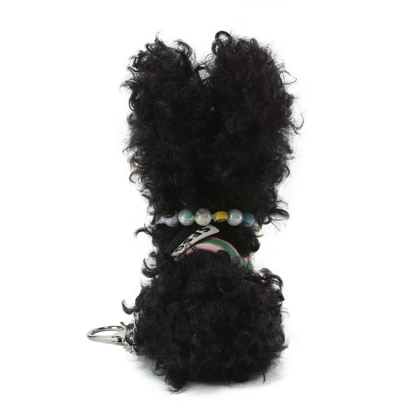 SFSG Black scrawled puppy wearing short sleeves