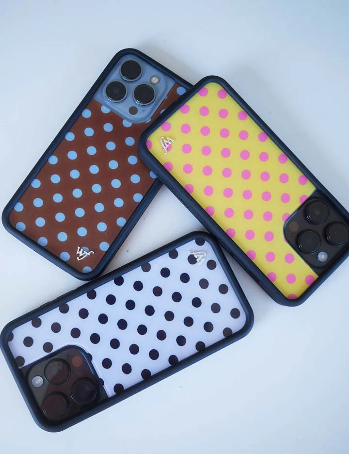 Polka Dot | Brown and Blue
