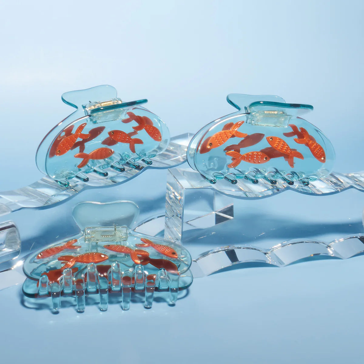Griffe de poisson rouge