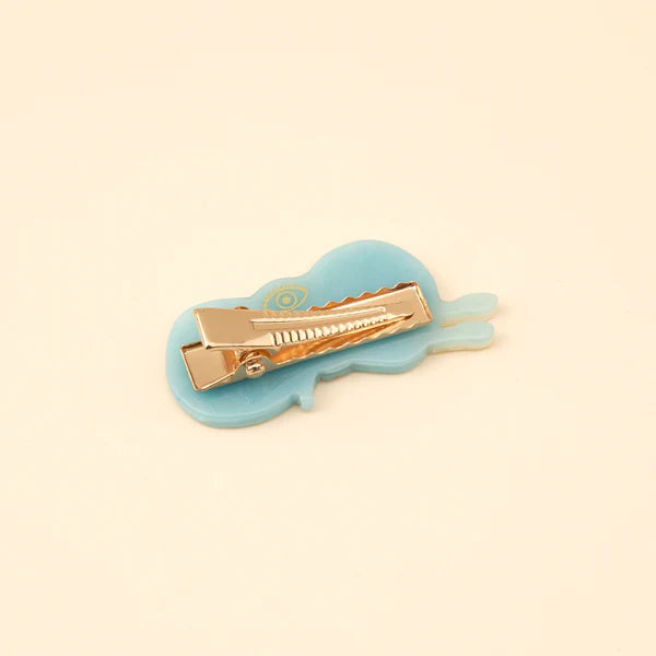 Wool Ball Hair Clip