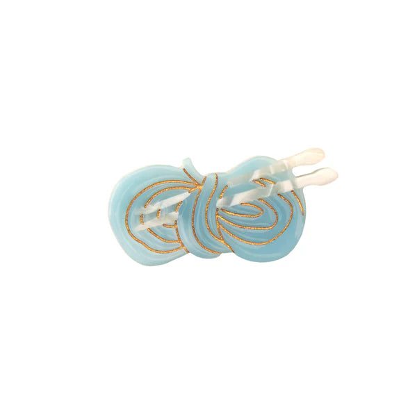 Wool Ball Hair Clip