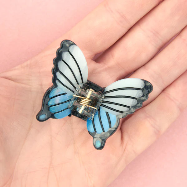 Yellow Butterfly Mini Hair Claw