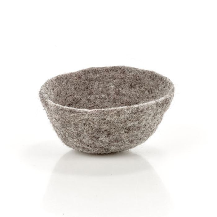 Handmade Felt Colourful Trinket Dish Home Decoration