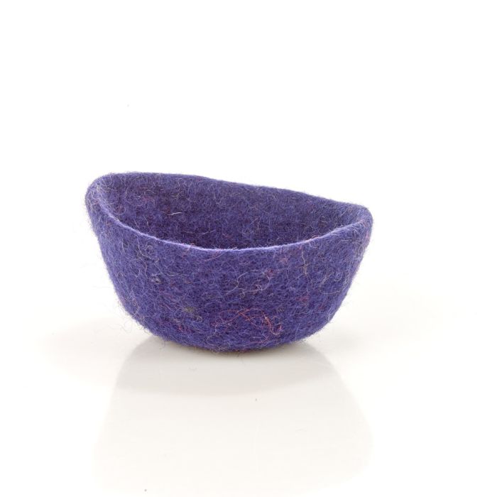 Handmade Felt Colourful Trinket Dish Home Decoration