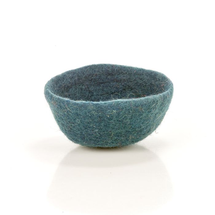 Handmade Felt Colourful Trinket Dish Home Decoration