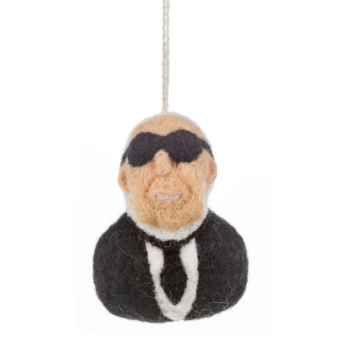 Handmade Felt Karl Largerfeld Hanging Decoration
