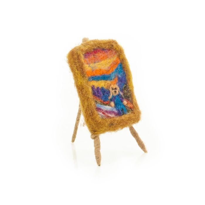 Handmade Felt Marvellous Masterpieces Standing Art Decoration