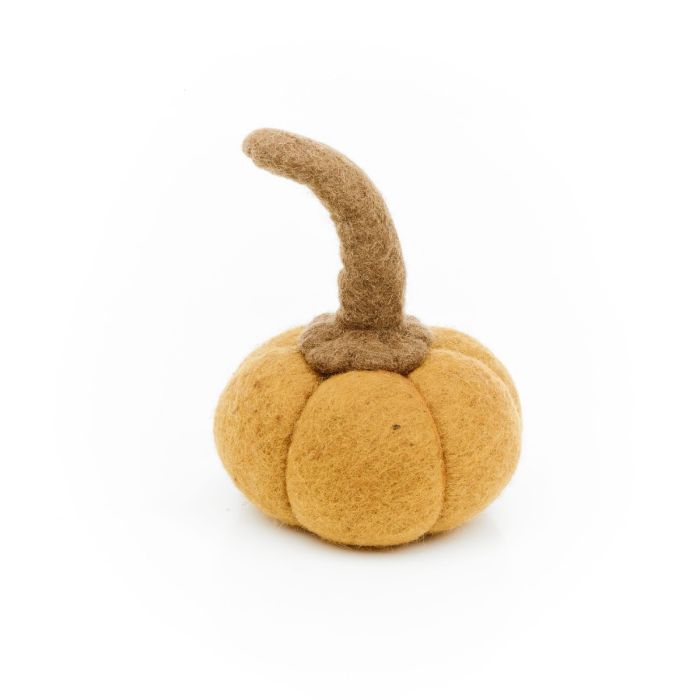 Handmade Felt Perfect Pumpkins Standing Halloween Decorations