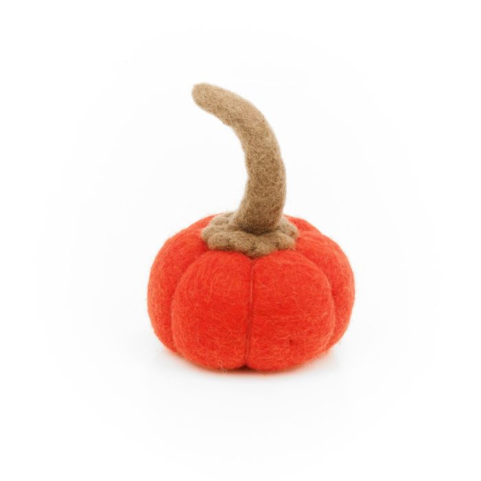 Handmade Felt Perfect Pumpkins Standing Halloween Decorations