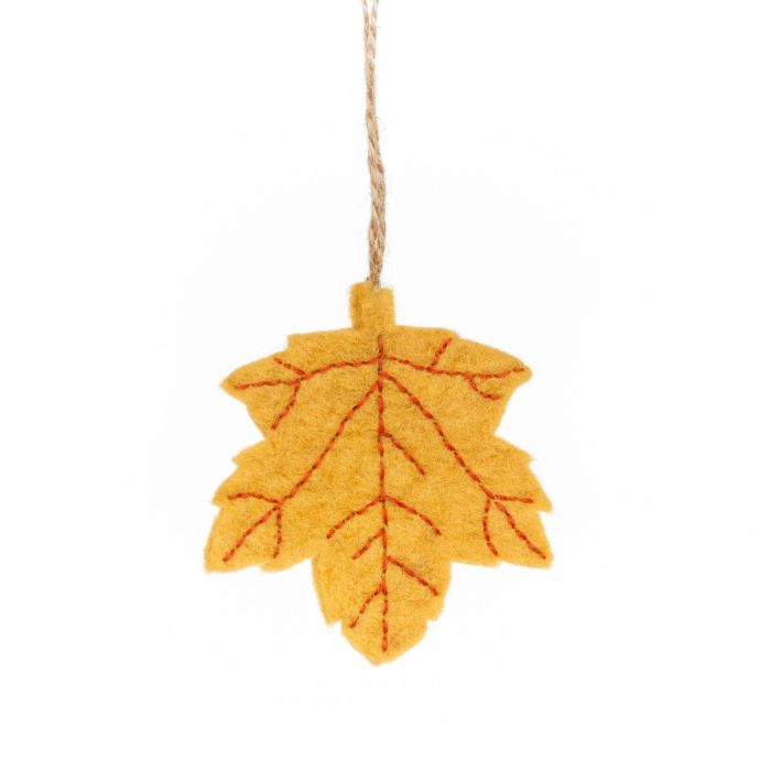 Handmade Felt Woodland Walks (Set of 5) Hanging Autumnal Decorations