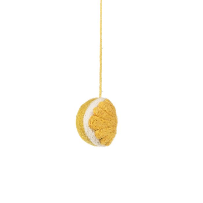 Handmade Felt Tequila Shot Set of 3 Hanging Decorations