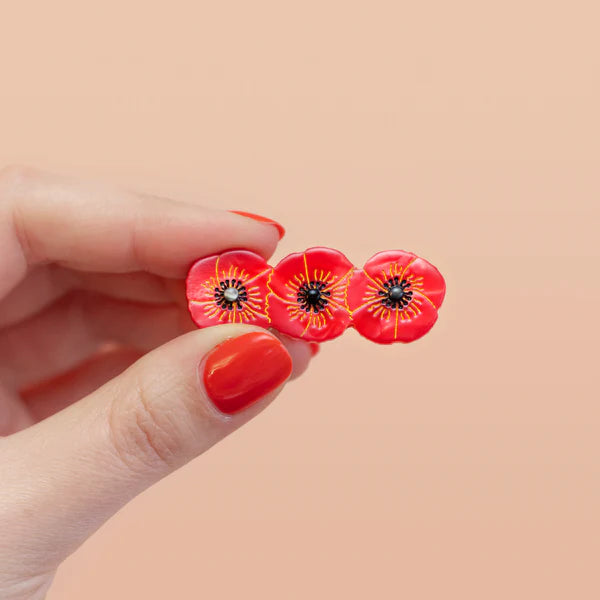 Poppy Hair Clip