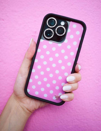 Polka Dot | Pink and White Samsung Galaxy Case