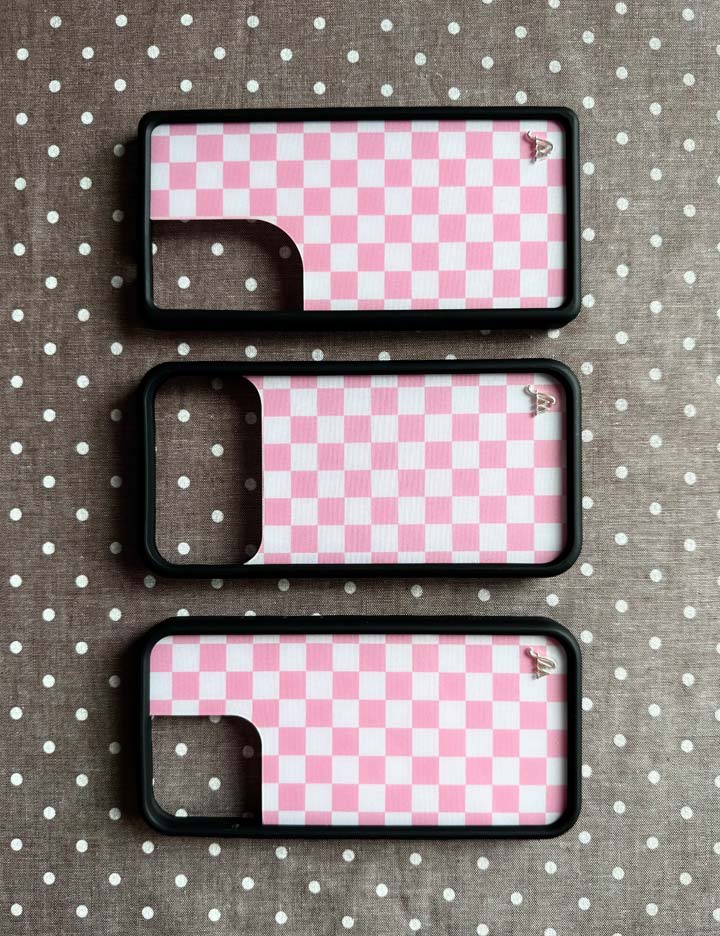 Checkers | Pink