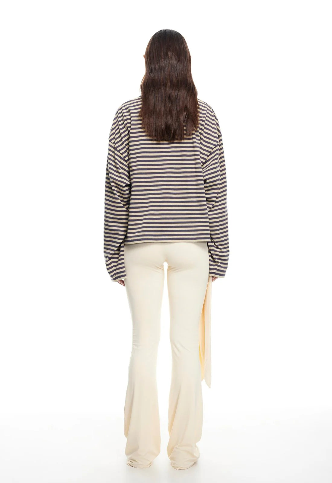 BLOOM LONG SLEEVE BEIGE STRIPE
