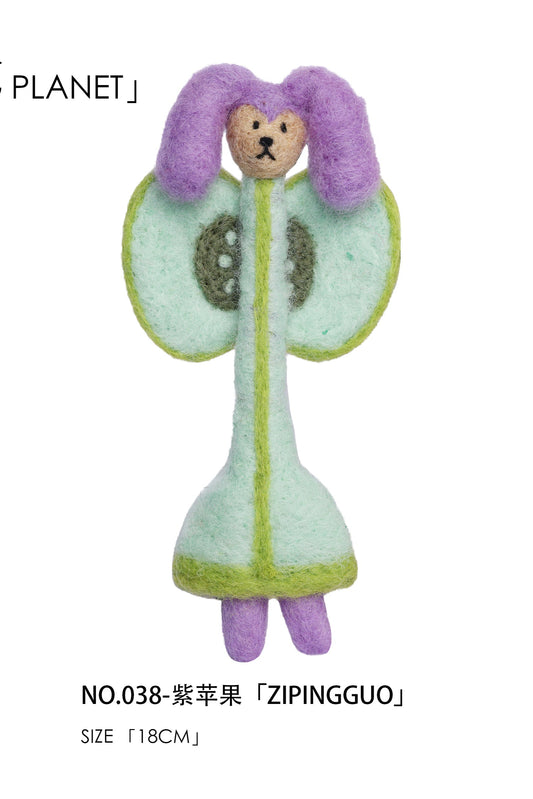 Felt doll pendant「ZIPINGGUO」”