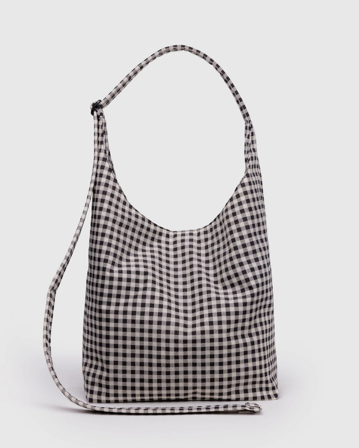 Large Nylon Sling  Black & White Gingham