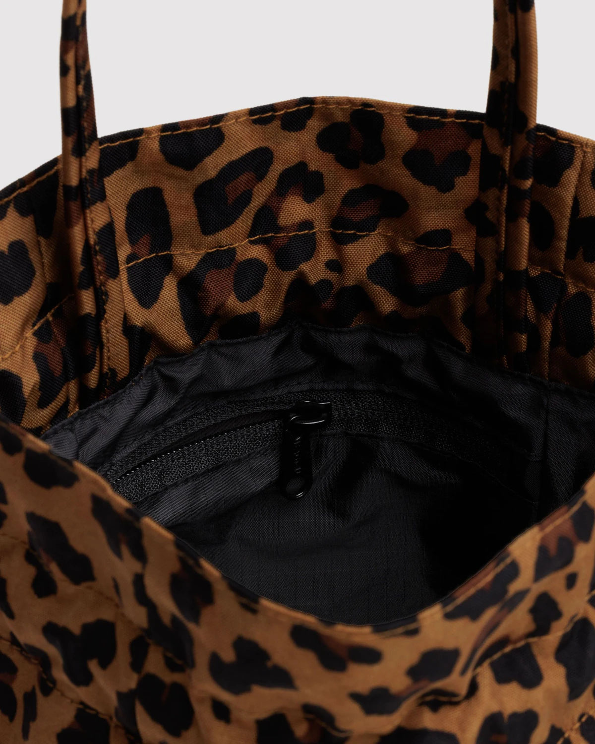 Nylon Drawstring Bag Leopard