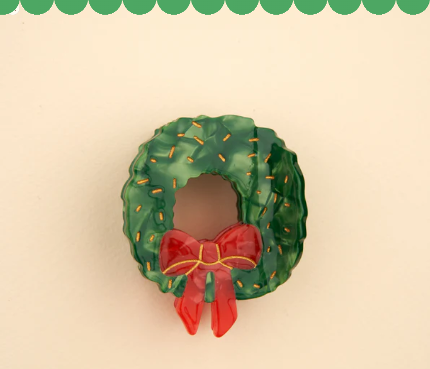 Pince à cheveux Couronne Sapin